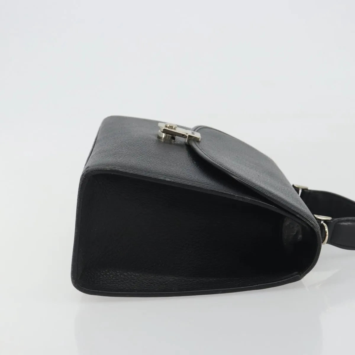 Burberry Vintage Leather, Black, Leather, Handbag