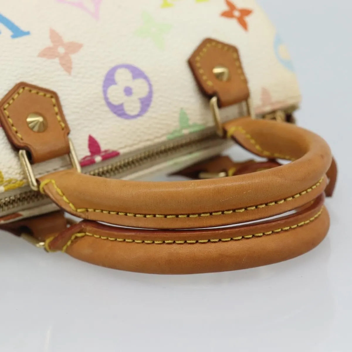 Louis Vuitton Speedy Mini HL Monogram Multicolor, White, Canvas, Handbag