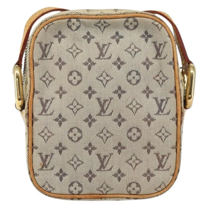 Louis Vuitton Juliette Mini Lin, Blue, Canvas, Shoulder Bag