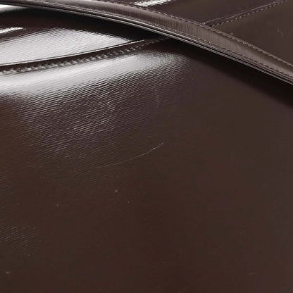 Saint Laurent Vintage Leather, Brown, Leather, Shoulder Bag