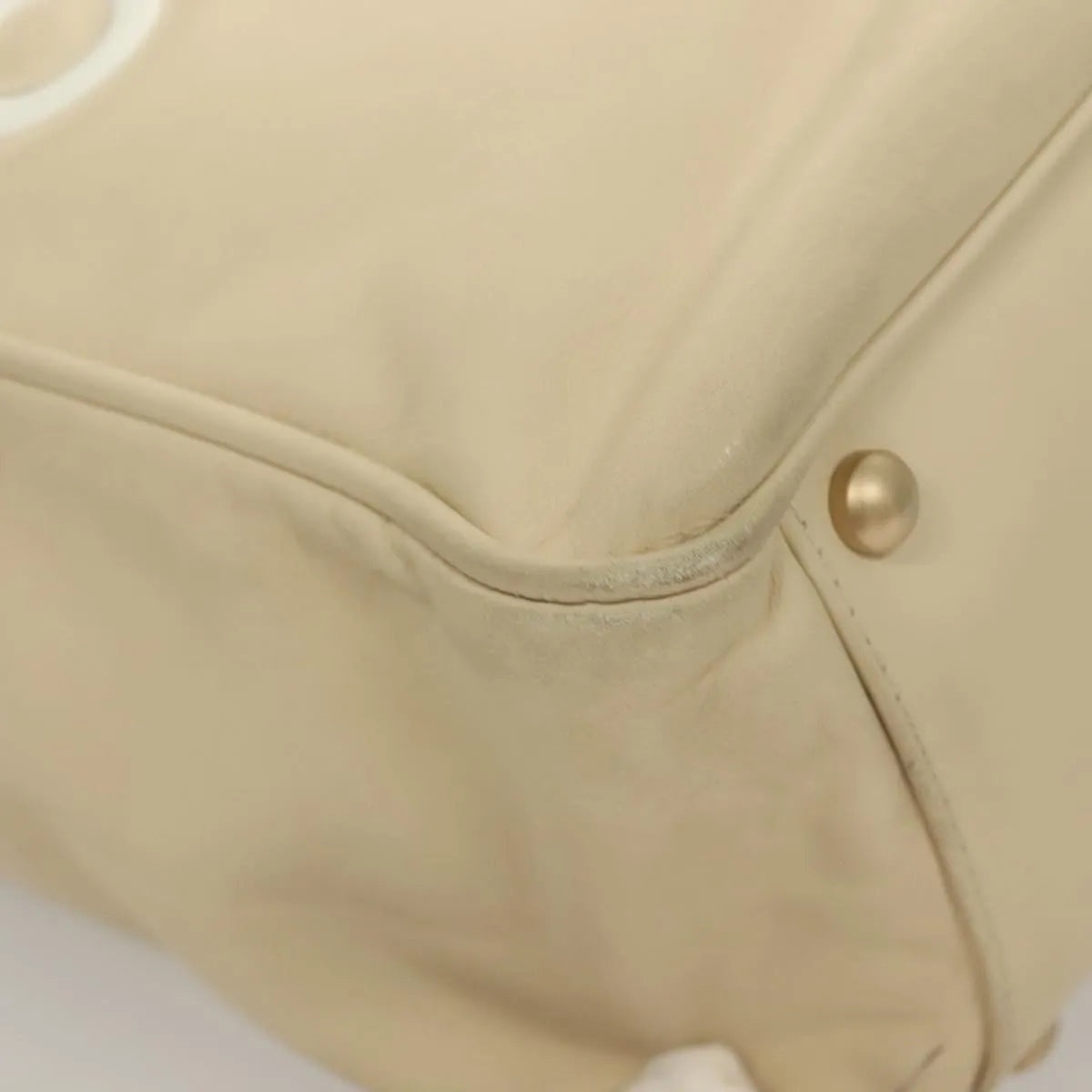 Chanel Camellia Tote Leather, Beige, Leather, Tote Bag