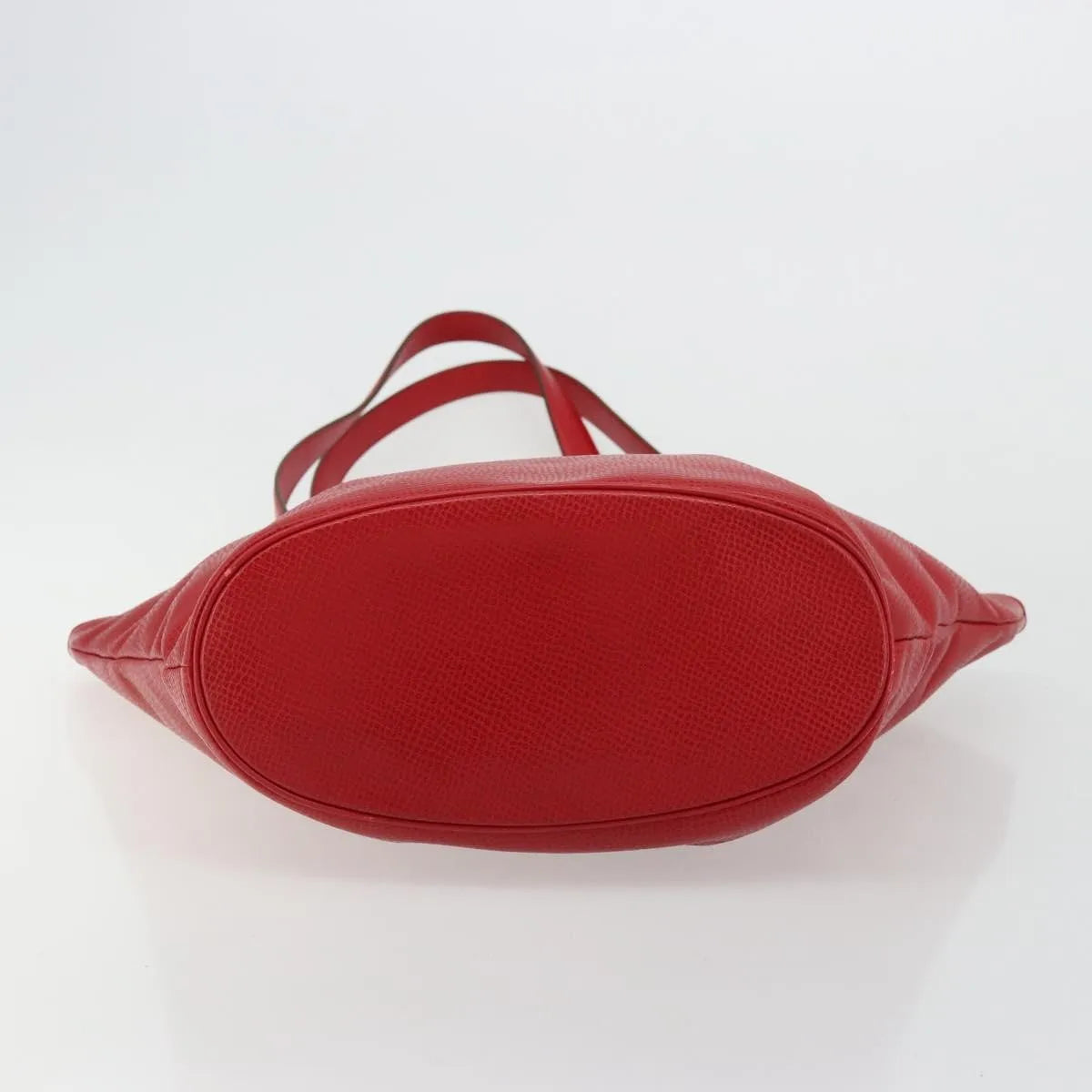 Christian Dior Vintage Tote Leather, Red, Leather, Tote Bag