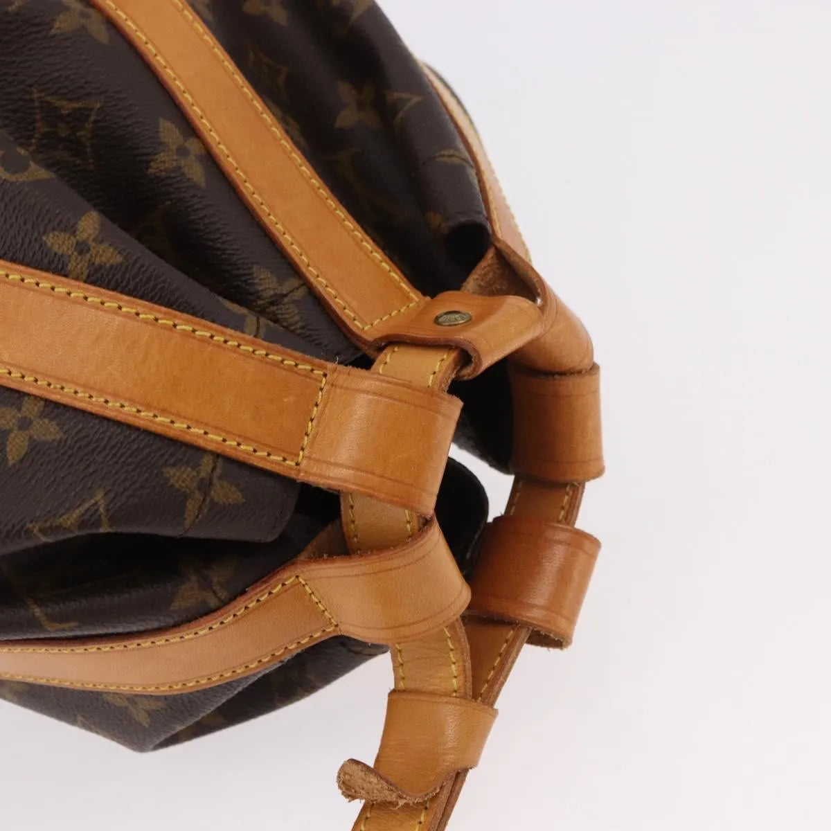 Louis Vuitton Randonnee Monogram Canvas, Brown, Canvas, Shoulder Bag