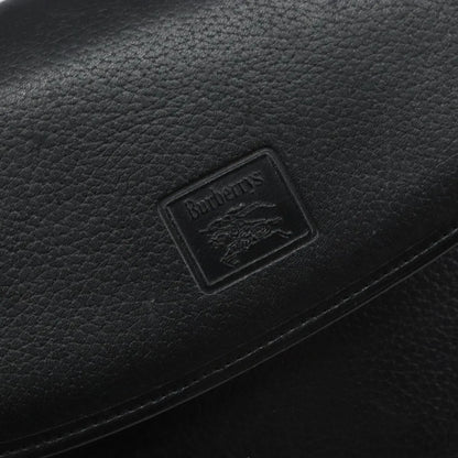 Burberry Vintage Leather, Black, Leather, Shoulder Bag