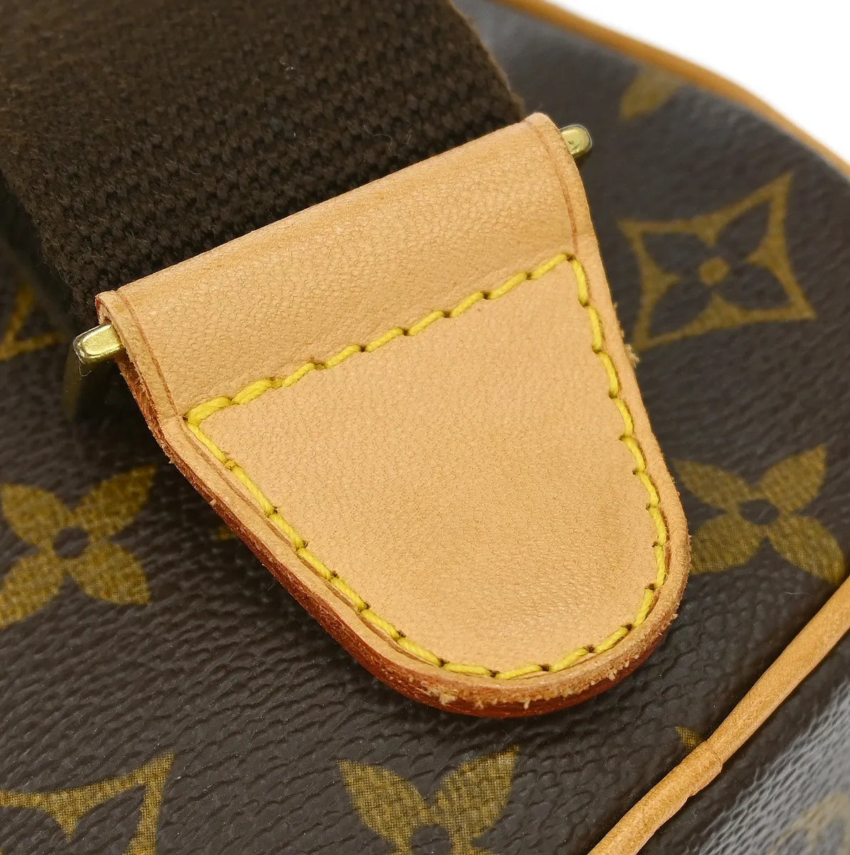 Louis Vuitton Pochette Gange Monogram Canvas, Brown, Canvas, Clutch