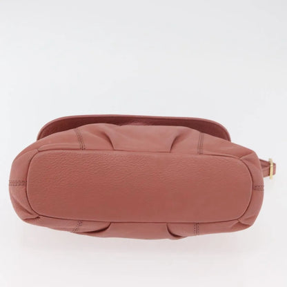 Burberry Blue Label Nylon, Pink, Leather, Shoulder Bag