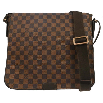 Louis Vuitton District Messenger Damier, Brown, Canvas, Shoulder Bag