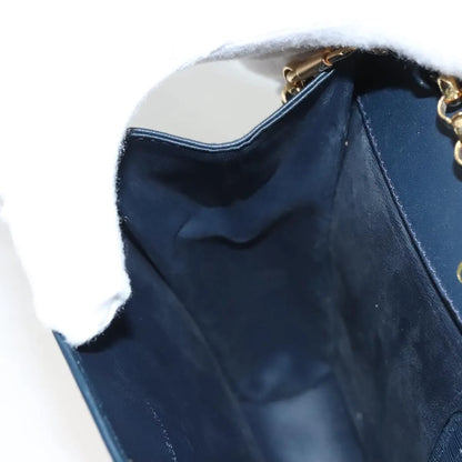 Chloe Vintage Leather, Navy, Leather, Shoulder Bag