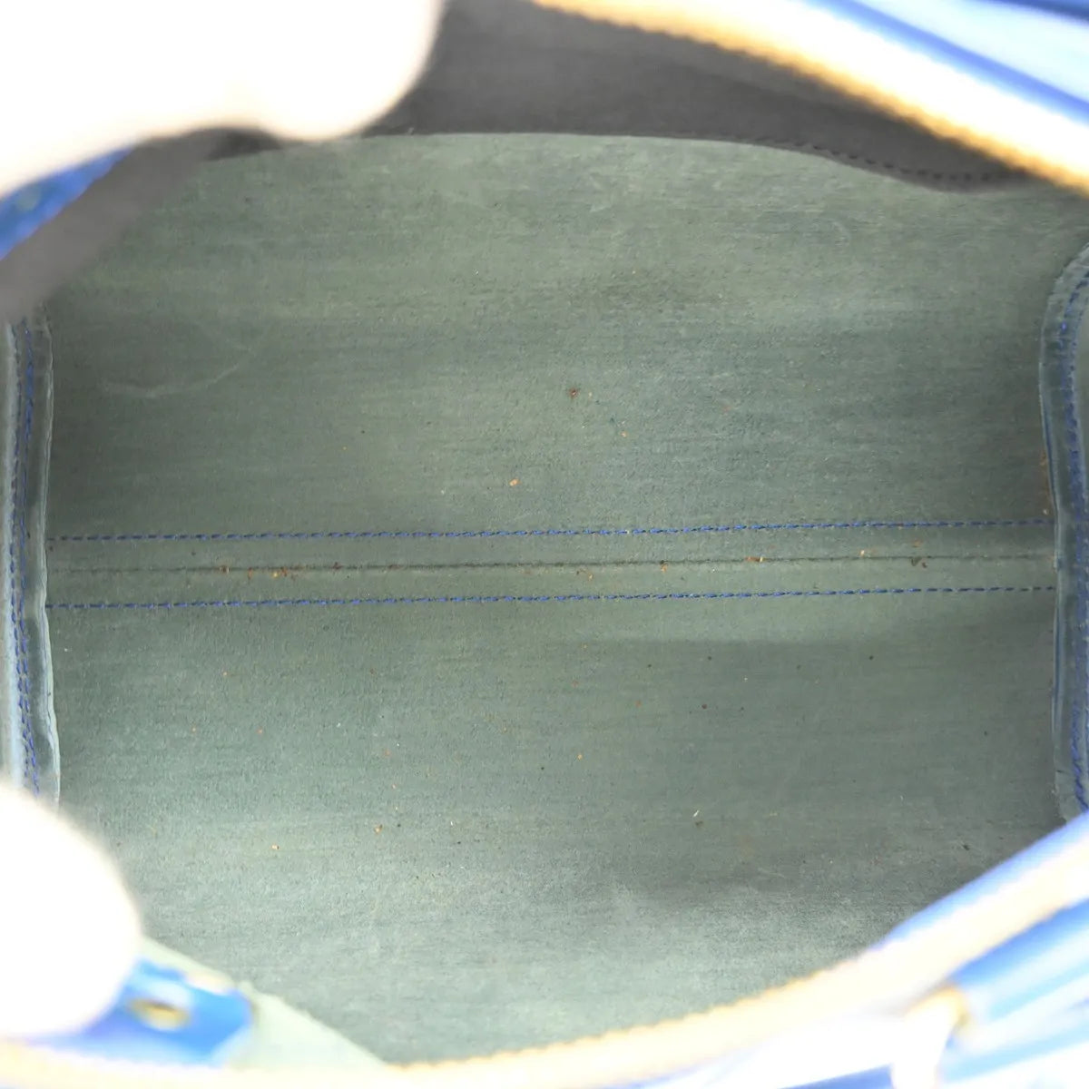 Louis Vuitton Speedy Epi Leather, Blue, Leather, Handbag