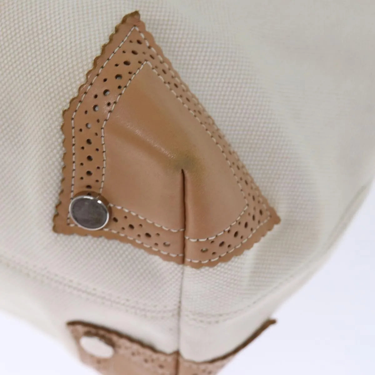 Burberry Blue Label Canvas, Beige, Canvas, Tote Bag