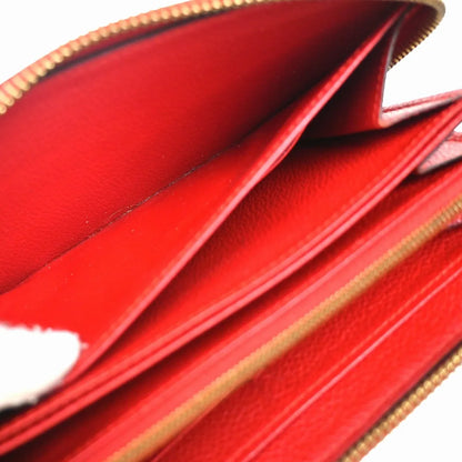 Louis Vuitton Portefeuille zippy Monogramme Empreinte Monogramme Empreinte, Red, Leather, Wallet