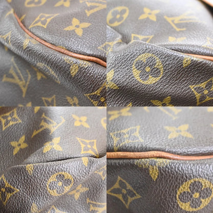 Louis Vuitton Saumur Monogram Canvas, Brown, Leather, Shoulder Bag
