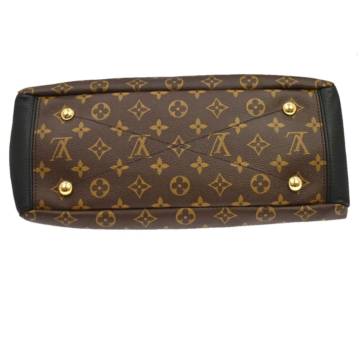 Louis Vuitton Pallas Monogram, Brown, Canvas, Tote Bag