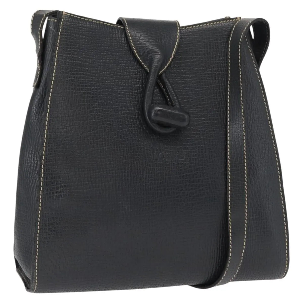 Loewe Vintage Leather, Navy, Leather, Shoulder Bag