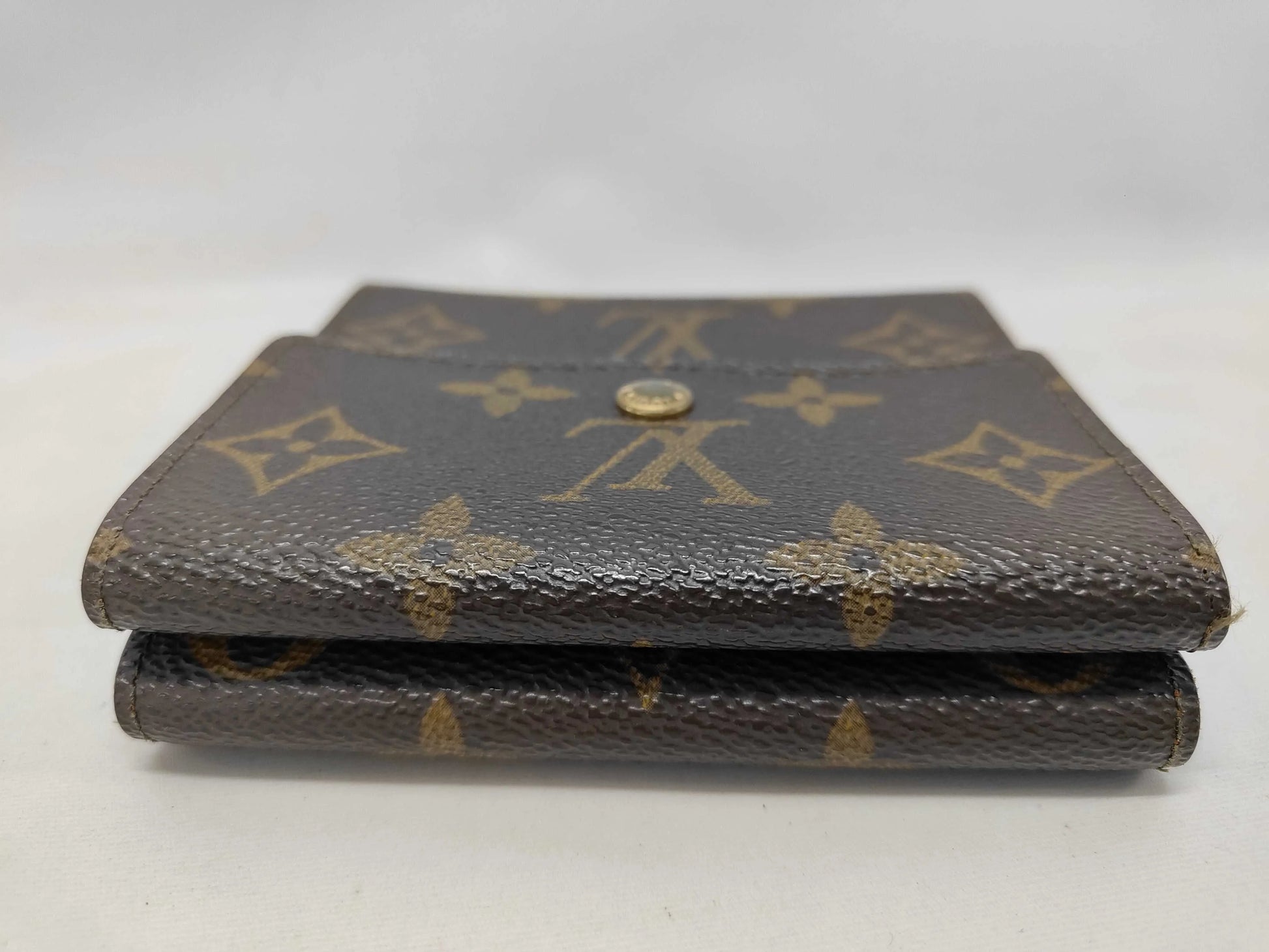 Louis Vuitton Porte Tresor Etui Papiers Monogram Canvas, Brown, Canvas, Wallet