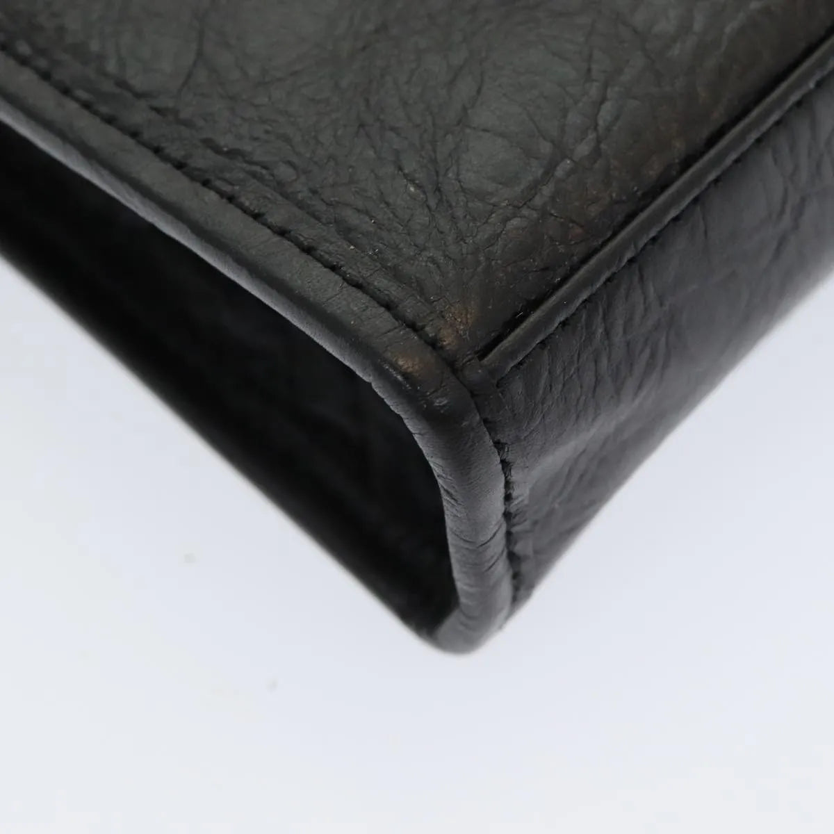 Burberry Vintage Leather, Black, Leather, Clutch