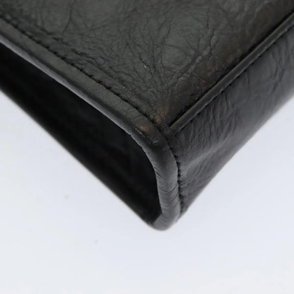Burberry Vintage Leather, Black, Leather, Clutch