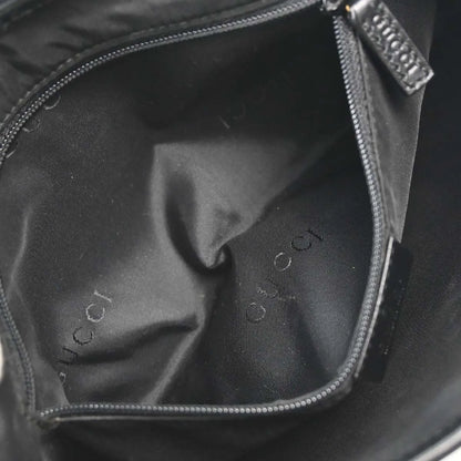Gucci Vintage Jackie O Chain Hobo GG Canvas, Black, Canvas, Handbag