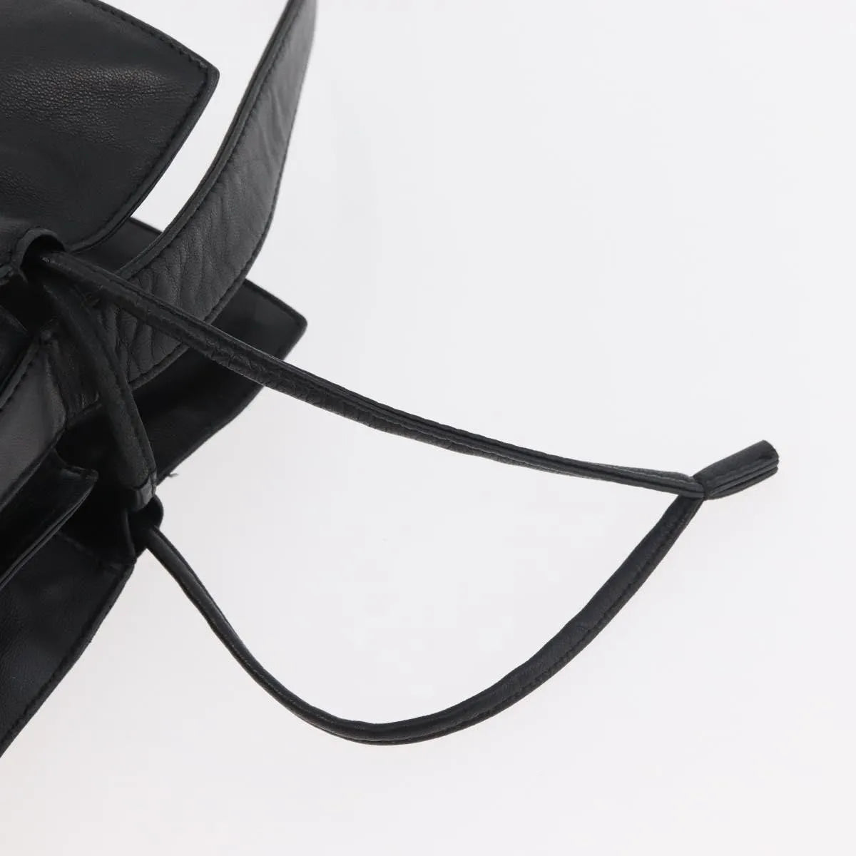 Loewe Flamenco Leather, Black, Leather, Shoulder Bag