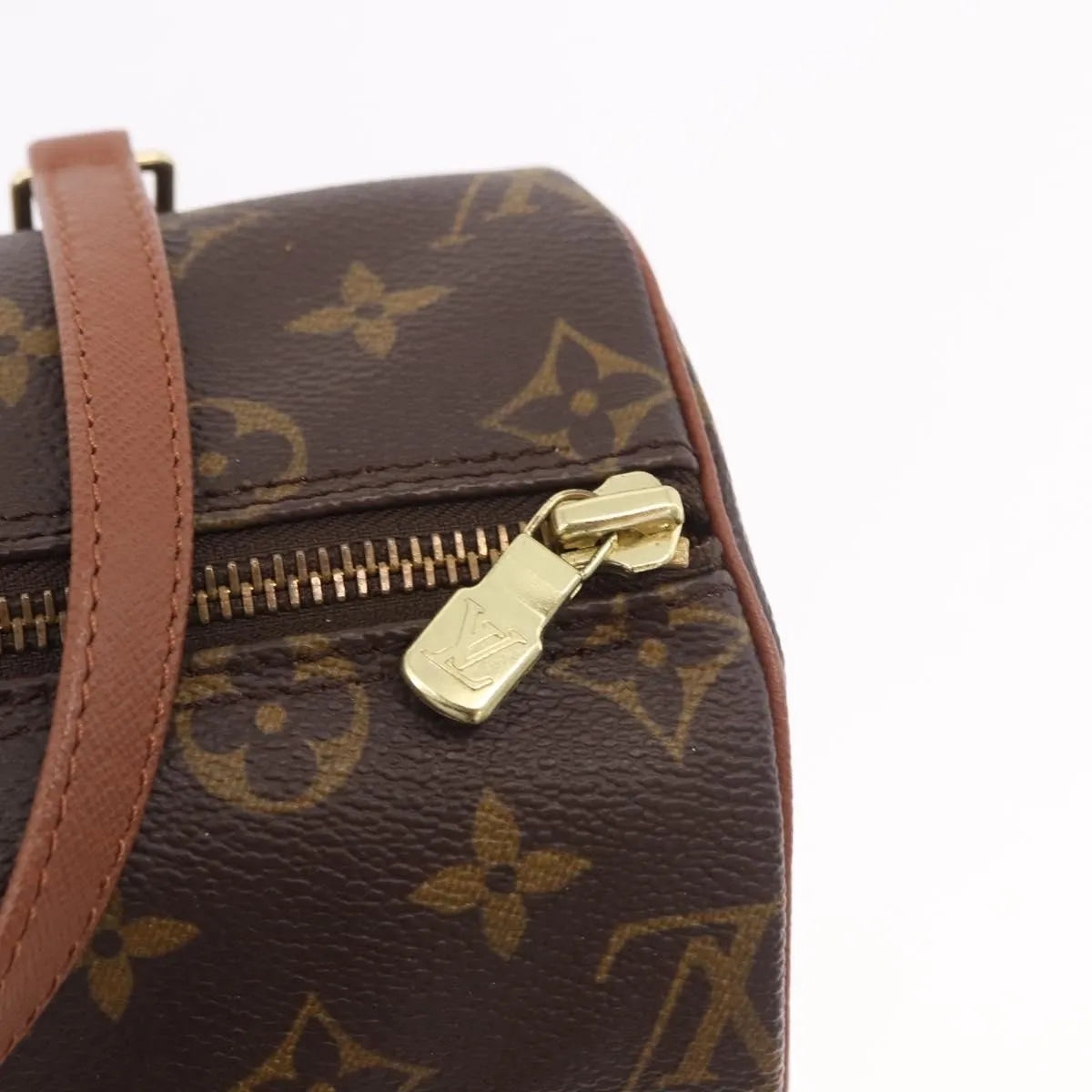 Louis Vuitton Papillon Monogram Canvas, Brown, Canvas, Handbag
