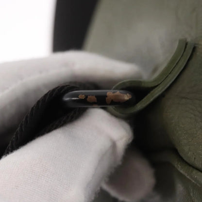 Louis Vuitton Chalk Sling Monogram Shadow Leather, Green, Canvas, Shoulder Bag