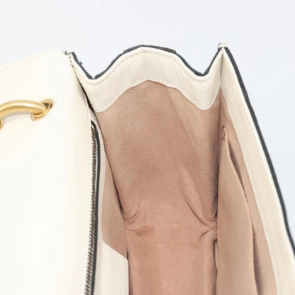 Gucci Queen Margaret Flap Colorblock Leather, Black, Leather, Shoulder Bag