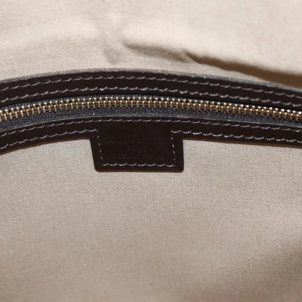 Louis Vuitton Francoise Mini lin, Khaki, Canvas, Tote Bag