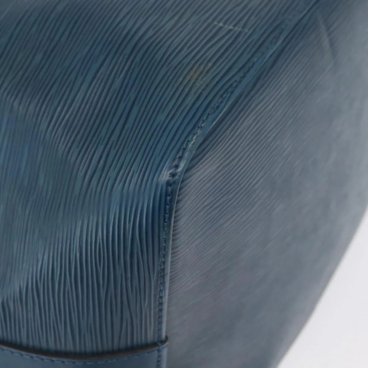Louis Vuitton Petit Noe Epi Leather, Blue, Leather, Shoulder Bag