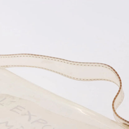 Hermes Kelly Vinyl, Clear, Plastic, Handbag