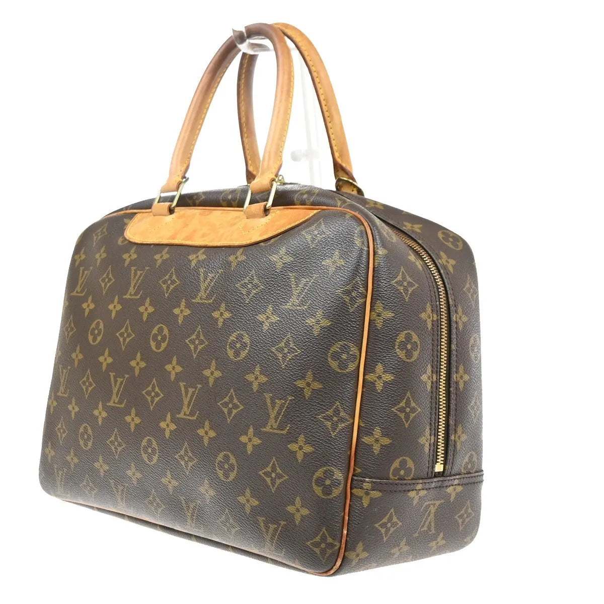Louis Vuitton Deauville Monogram Canvas, Brown, Canvas, Handbag