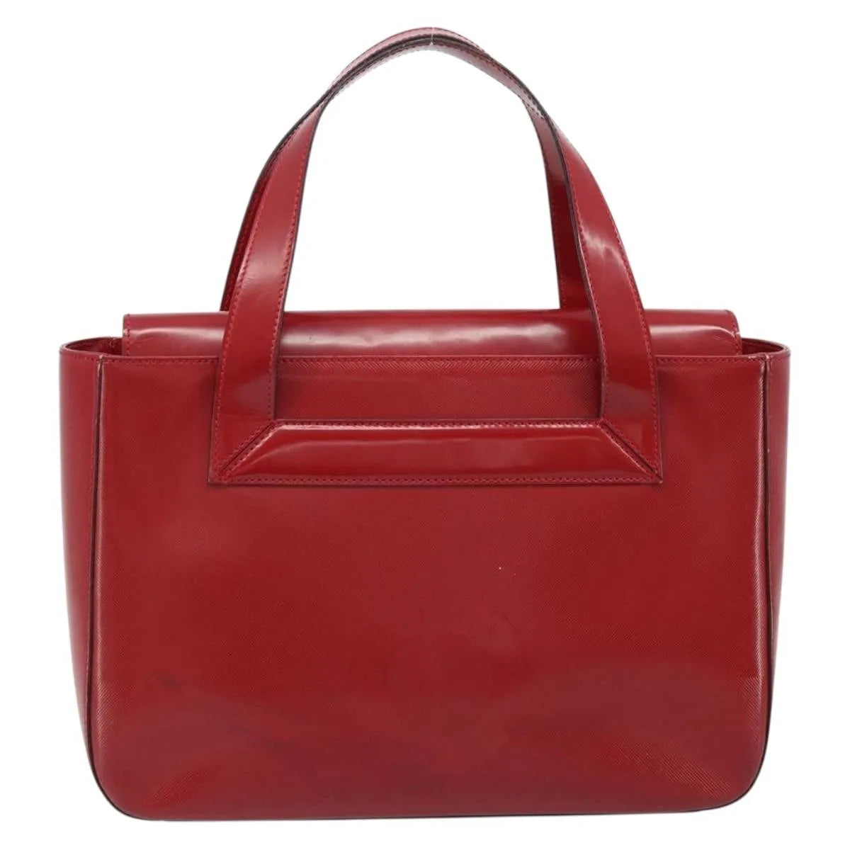 Celine vintage Leather, Red, Leather, Handbag