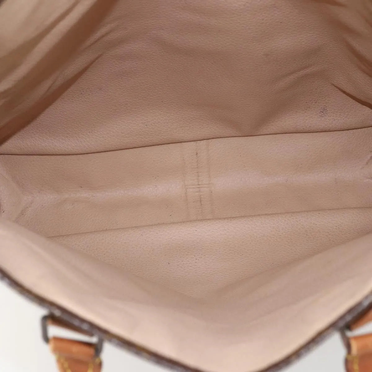 Louis Vuitton Sac Plat Monogram, Brown, Canvas, Tote Bag