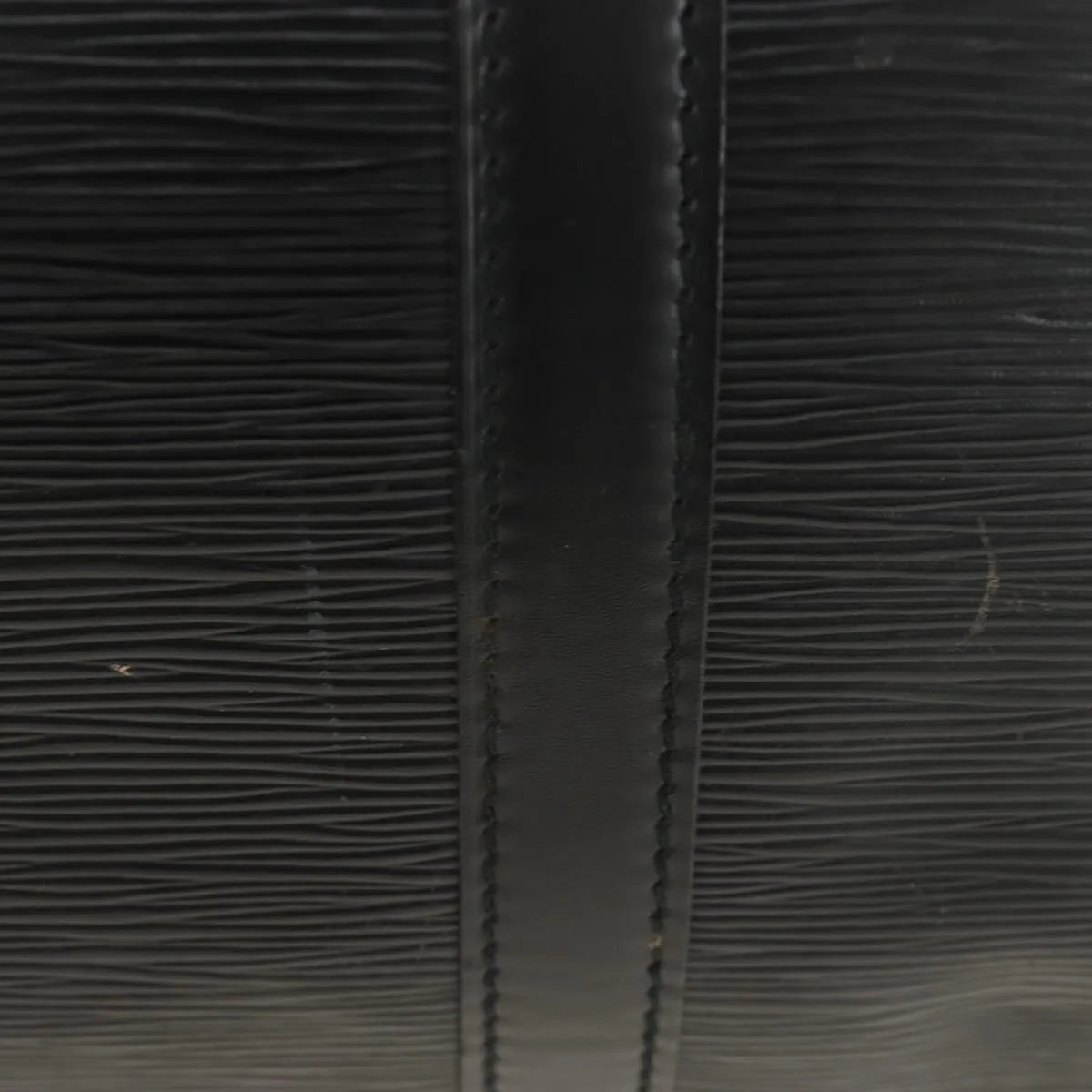 Louis Vuitton Keepall Epi Leather, Black, Leather, Travel Bag