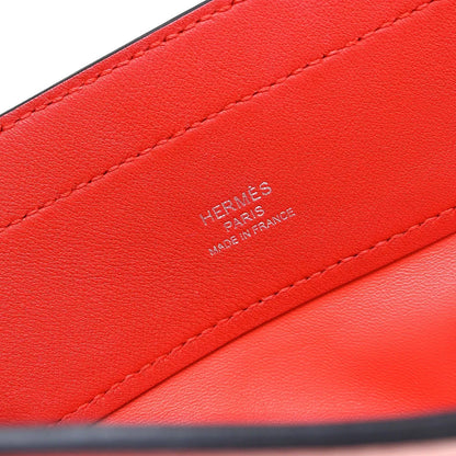 Hermes Aline Calfskin, Pink, Leather, Shoulder Bag