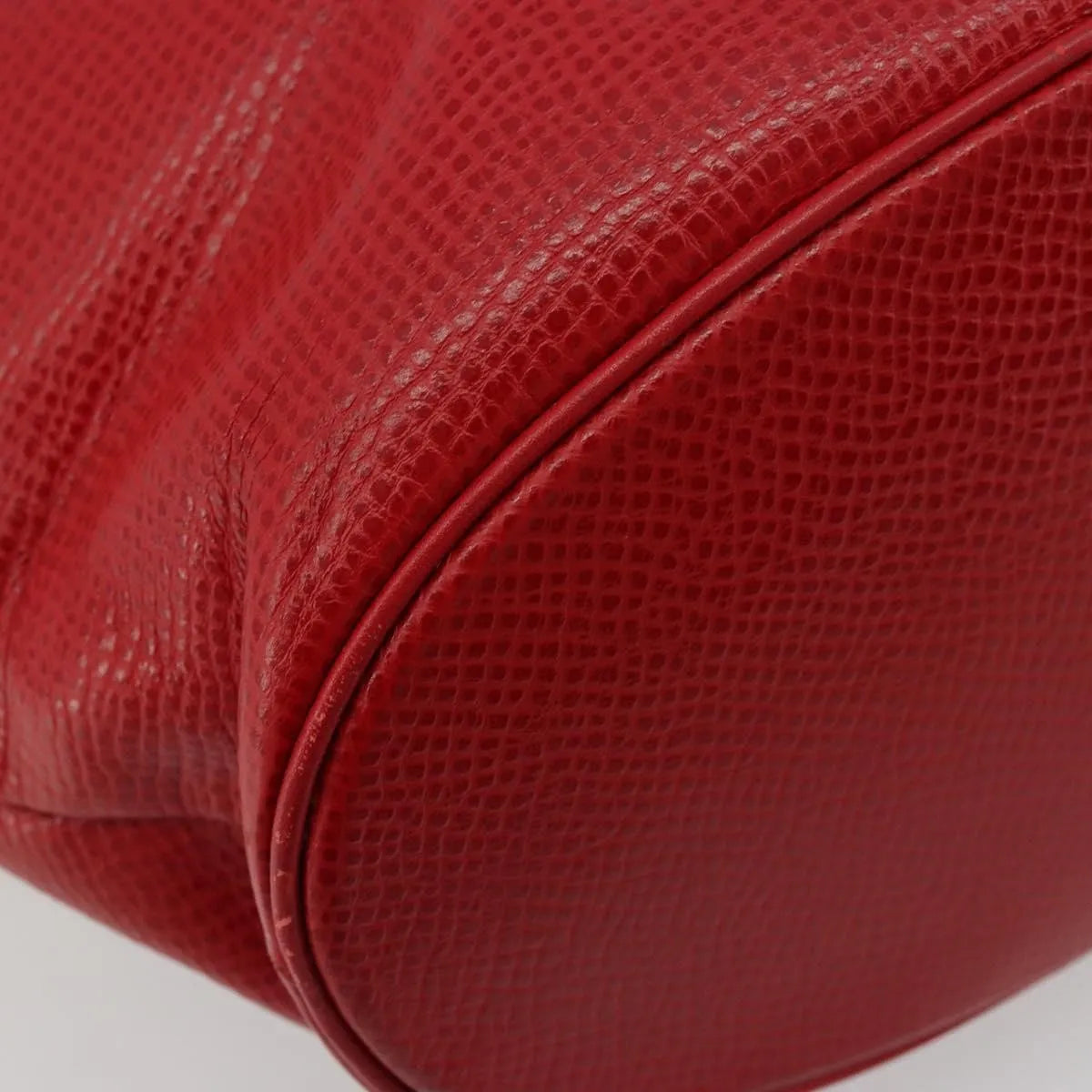 Christian Dior Vintage Tote Leather, Red, Leather, Tote Bag
