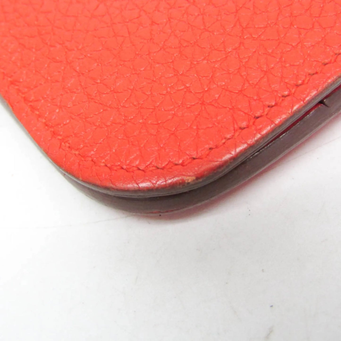 Hermes Dogon Duo Combined Leather, Red, Leather, Wallet