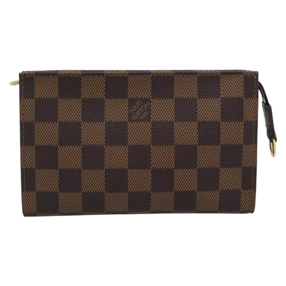Louis Vuitton Marais Bucket Zip Damier, Brown, Canvas, Clutch