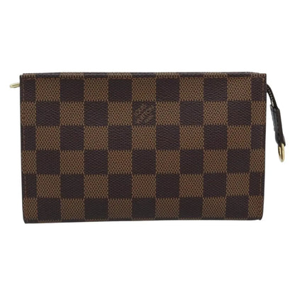 Louis Vuitton Marais Bucket Zip Damier, Brown, Canvas, Clutch