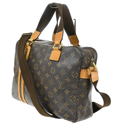 Louis Vuitton Sac Bosphore Monogram Canvas, Brown, Leather, Briefcase