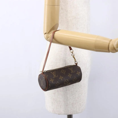 Louis Vuitton Papillon Pochette Monogram Canvas, Brown, Canvas, Clutch