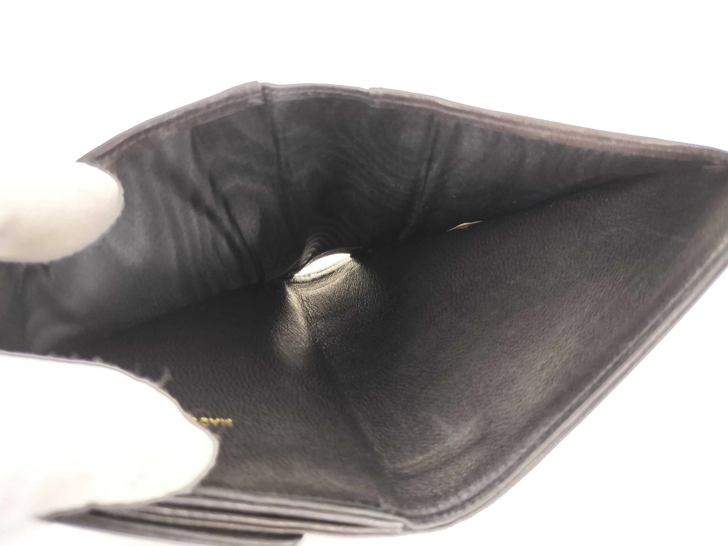 Chanel Timeless CC Bifold Wallet Caviar, Black, Leather, Wallet
