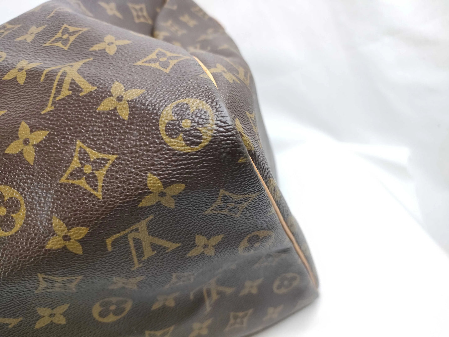 Louis Vuitton Keepall Monogram Canvas, Brown, Canvas, Travel Bag