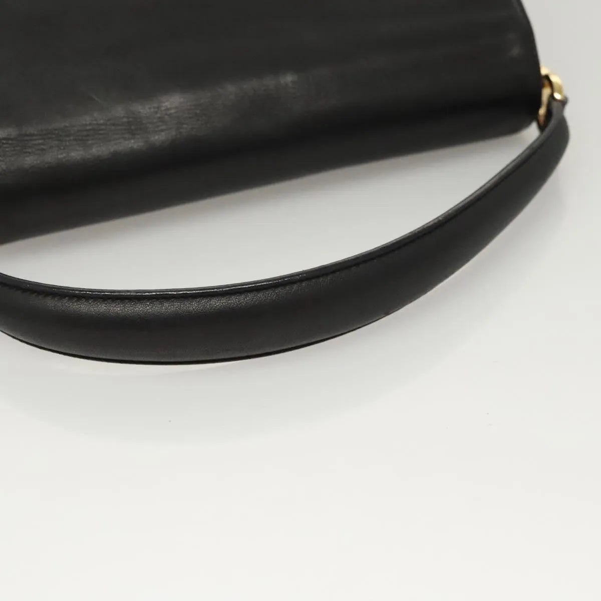 Salvatore Ferragamo Vintage Leather, Black, Leather, Handbag