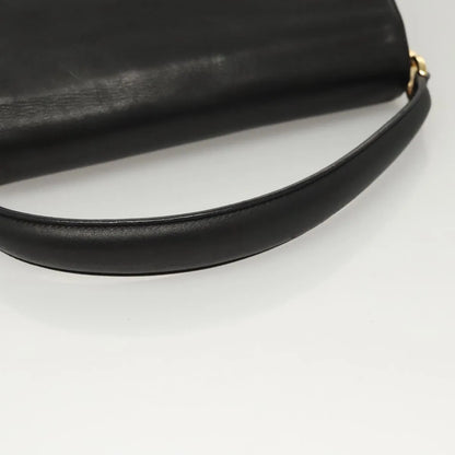 Salvatore Ferragamo Vintage Leather, Black, Leather, Handbag