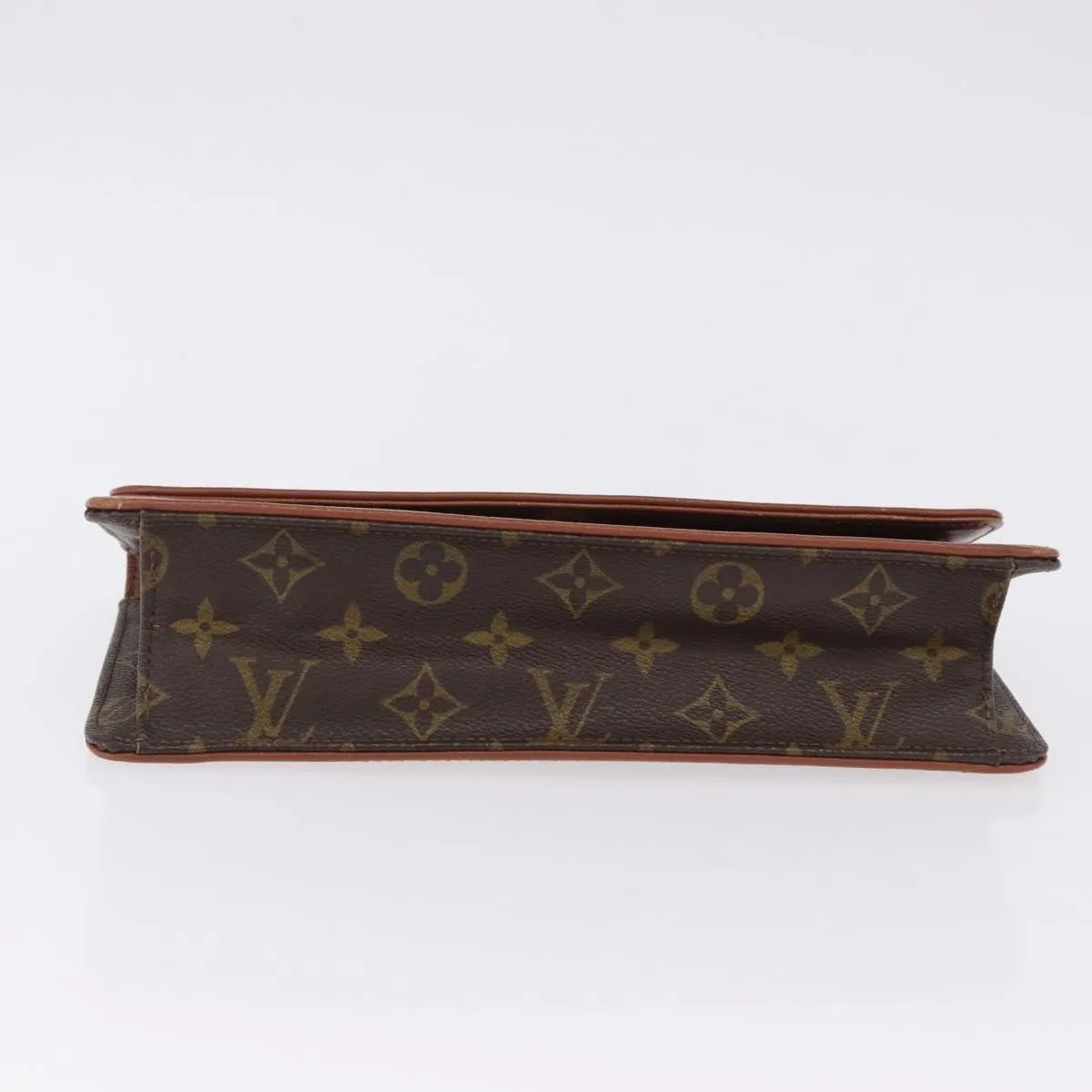 Louis Vuitton Dame Pochette Monogram Canvas, Brown, Canvas, Clutch