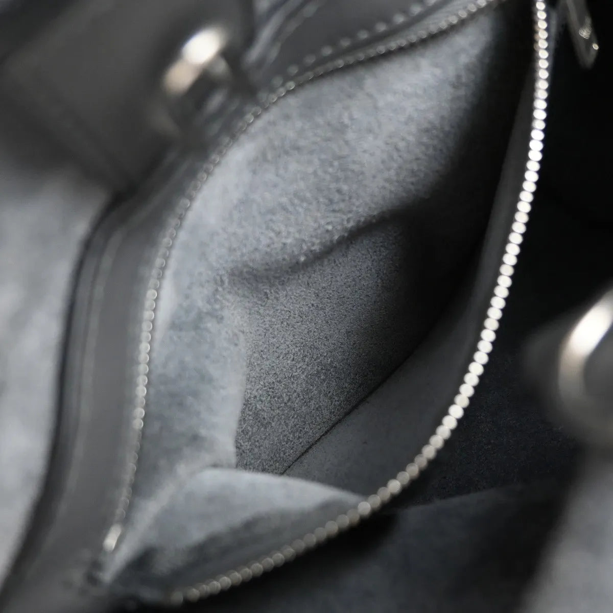 Celine Big Smooth Leather, Gray, Leather, Handbag