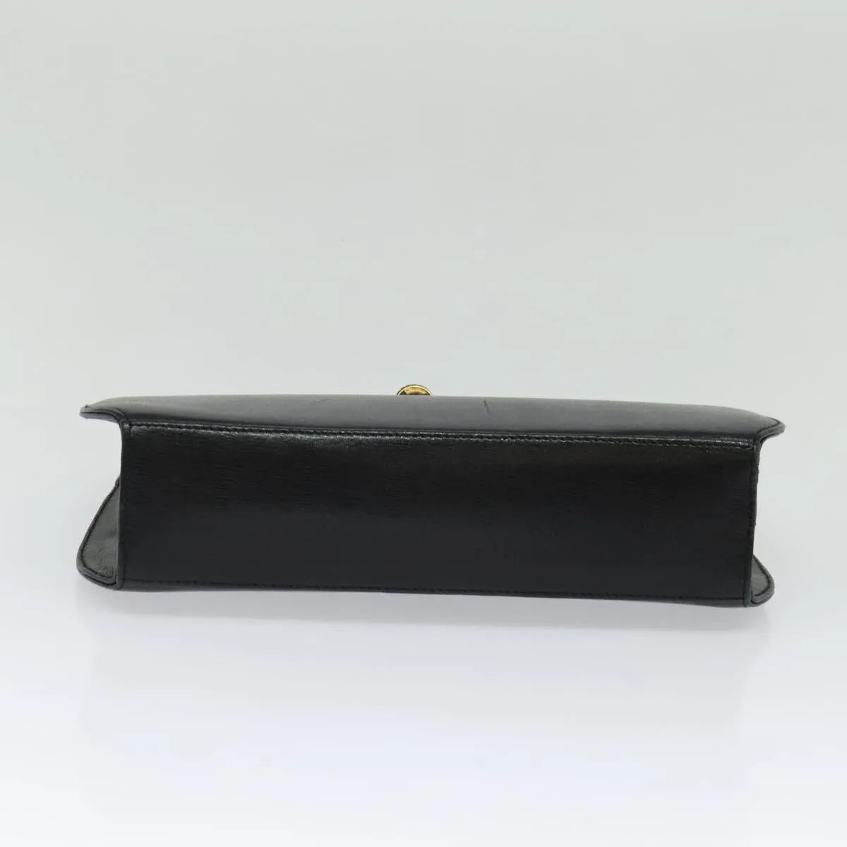 Salvatore Ferragamo Shoulder Leather, Black, Leather, Shoulder Bag