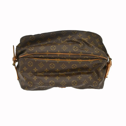 Louis Vuitton Saumur Monogram, Brown, Canvas, Shoulder Bag