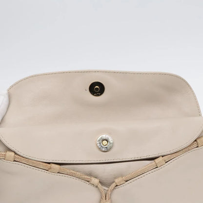 Celine Horse Carriage Leather, Beige, Leather, Shoulder Bag