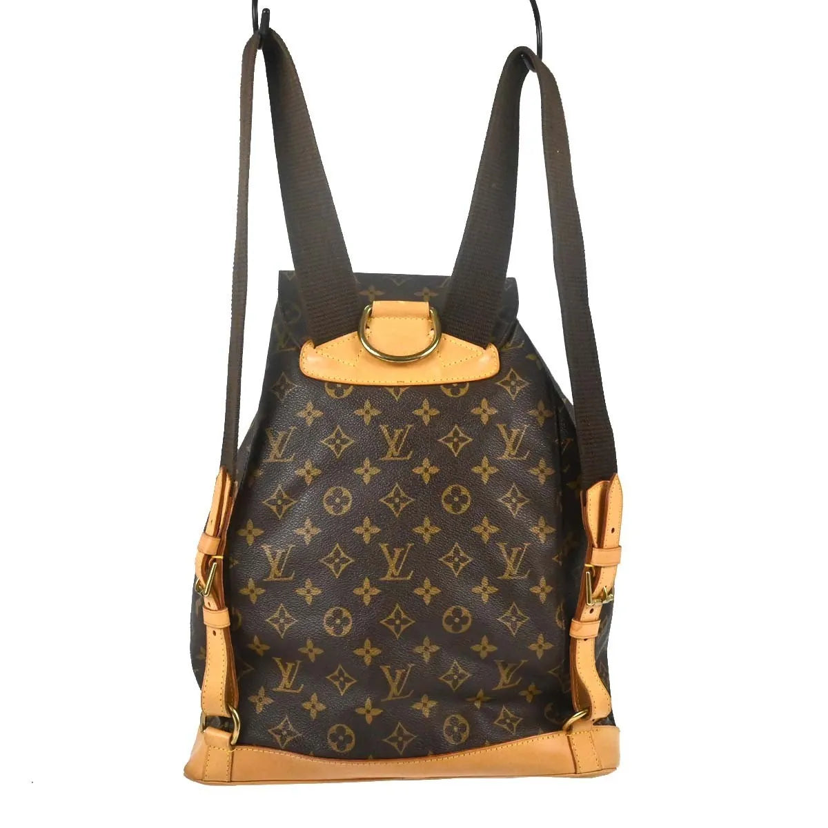 Louis Vuitton Vintage Montsouris Monogram Canvas, Brown, Canvas, Backpack
